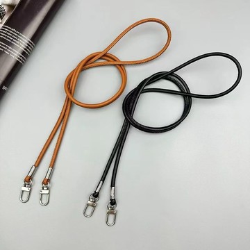 【✨滿99免運】手機掛繩斜挎可背pu結實耐用帶繩短扣吊繩手機掛繩斜挎可背皮繩
