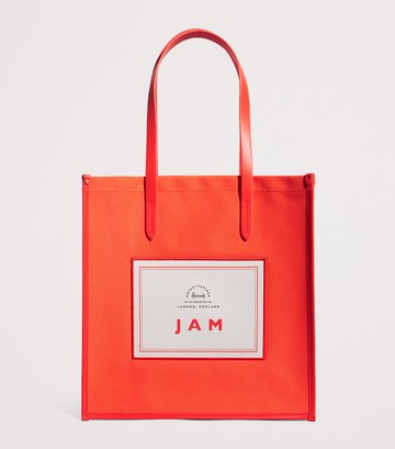 Harrods Cotton Jam Condiments Shopper Bag