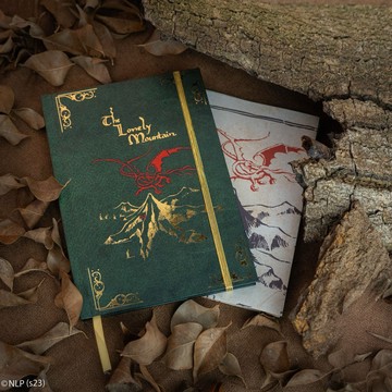 官方授權｜魔戒 The Lord of the Rings《哈比人：意外旅程》遠征筆記本內附傳奇的「索林地圖」