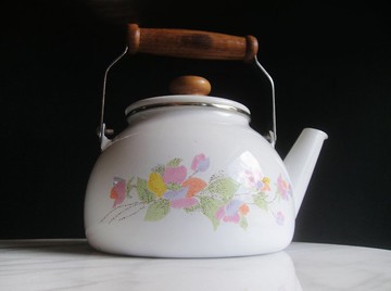 【老時光 OLD-TIME】早期二手珐琅水壺