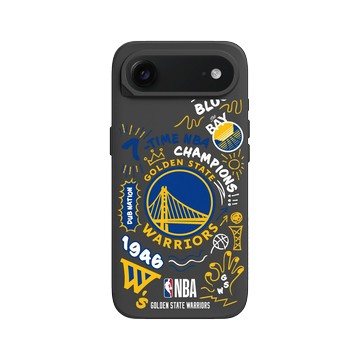 iPhone Air SolidX 黑 - NBA - 塗鴉系列-金州勇士 Golden State Warriors - Graffiti