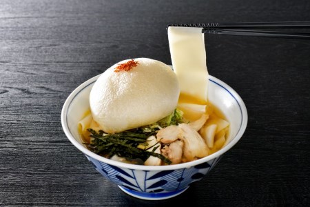 まる梅 温かい肉中華（ラーメン）と新食感の泡麩（焼麩）　生麺（約150g）×6人前セット！