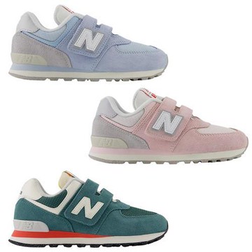 New Balance 574 W 休閒鞋 中童鞋 魔鬼氈 PV574BKK/PV574BKM/PV574VPG