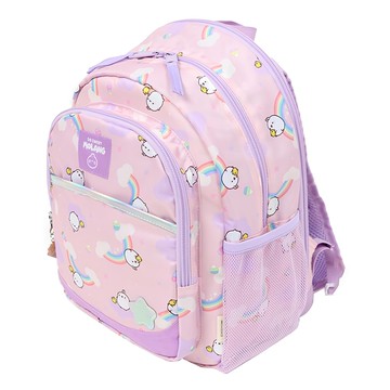 MOLANG 萌浪兔 後背包 聚酯纖維  M(25 x 32 x 16cm)  彩虹繪