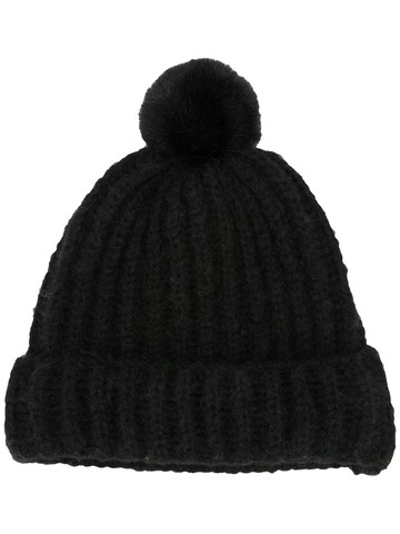 Apparis - Oshin Pom beanie - women - Recycled Polyester - One Size - Yellow