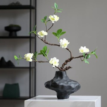 輕奢高級感陶瓷花瓶家居裝飾客廳插花水培花器餐桌簡約創意小擺件