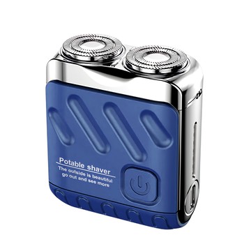 Beauty life 磁吸炫光迷你剃鬚刀  R12  藍色