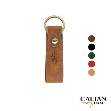 【CALTAN】真皮/鑰匙圈 | 真皮長摺鑰匙圈-2219_兩色