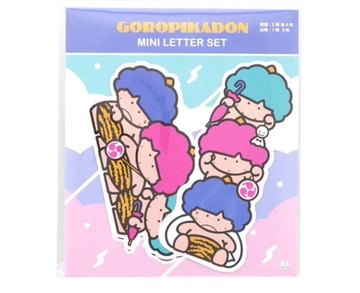 【震撼精品百貨】小雷公三兄弟_Goro Pika Don~日本三麗鷗sanrio 小雷公造型迷你信紙組-復古*69044