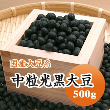 豆 大豆 黒豆 中粒黒豆 北海道産 令和４年産 500g