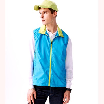 聖手牌 輕便簡約水藍防潑水背心 T252102