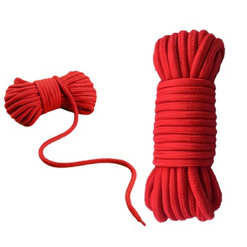 蕉蕉購物 高質感綑綁調教棉繩 10m  紅色  1條