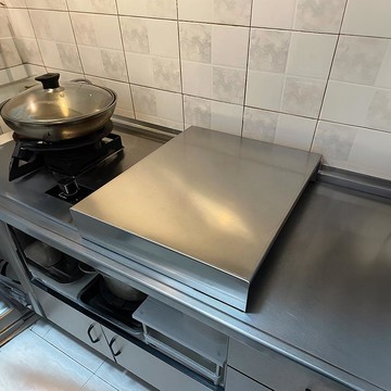 【台灣公司 可開發票】廚房燃氣灶蓋板罩家用不銹鋼加高電磁爐支架多功能廚房灶臺置物架