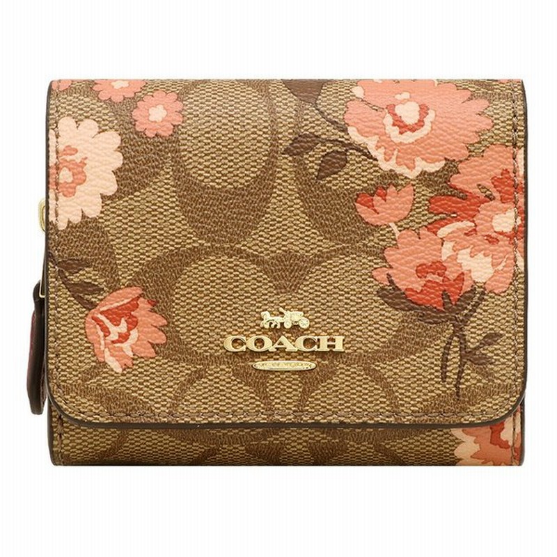 ポイント10倍 コーチ Coach 財布 三つ折り財布 F78022 Imp4x 花柄 シグネチャー アウトレット レディース ウォレット ギフト プレゼント 通販 Lineポイント最大0 5 Get Lineショッピング