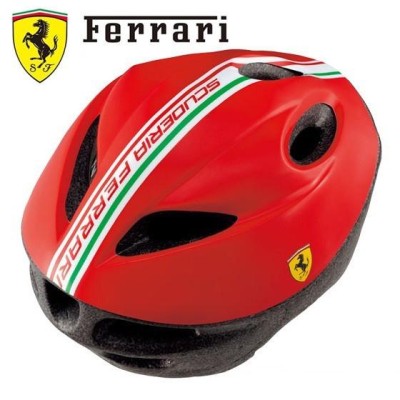 メーカー展示品 フェラーリ キッズヘルメット Mサイズ Ferrari ジック GIC 三輪車 自転車 バランスバイク 乗り物 ヘルメット  プロテクター ギフト プレゼント | LINEブランドカタログ