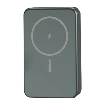 miniQ 磁吸式無線快充行動電源 10000mAh  MD-BP074-Qi  灰色