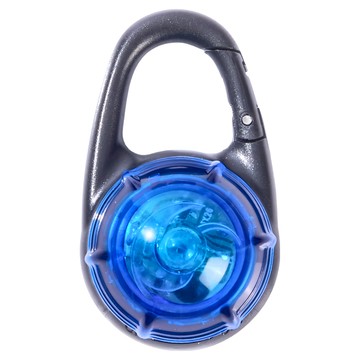 璦寶 LED防水長效夾式寵物安全燈 藍色  3 x 3cm  1個