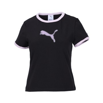 PUMA PPG系列撞色滾邊短袖T恤(F) 女 短袖上衣 63786501