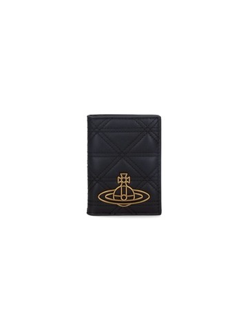 Vivienne Westwood Bifold Logo Passport Holder