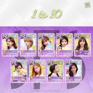 ⭐韓國代購正版⭐Twice小卡twice專輯twice小卡 兔瓦斯游戲卡