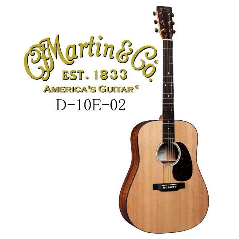 入荷しました。 在庫あります。》 Martin D-10E-02 【ROAD