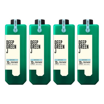 J'SOOP Deep Green J 弱酸性純素潤髮乳 白麝香  1L  4瓶