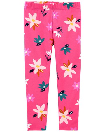 Kid Floral Capri Leggings