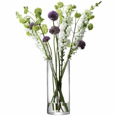 LSA(エルエスエー) フラワーベース(花器) クリア 高さ42cm COLUMN G330-42-992