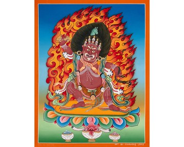坦廷唐卡畫  靜修與家居裝飾的精緻靈性藝術品