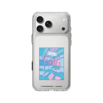 iPhone 17 Pro Max Clear Case（相機按鈕） 透明 - Denise Rashidi (Surudenise) - Tokyo Train 東京列車