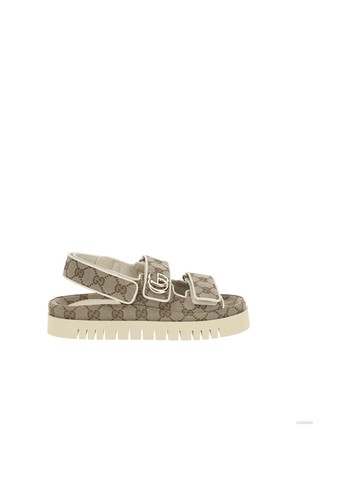 Gucci Gg Pattern Sandals