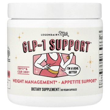 Legendairy Milk, GLP-1 Support, 60 Vegan Capsules