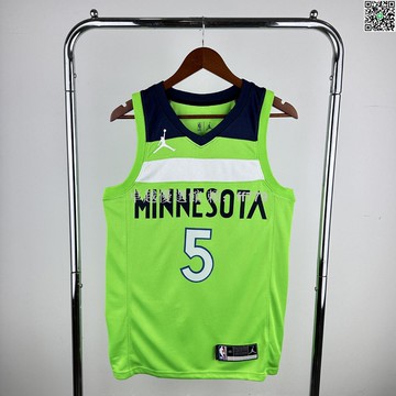 【卓越優選館】森林狼飛人款NBA球衣 22號維金斯25號羅斯0號拉塞爾愛德華茲 爆款籃球衣 透氣舒適 比賽訓練必備