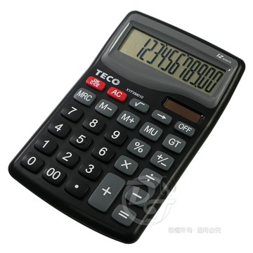 TECO東元桌上型12位元計算機 XYFXM010