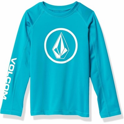 Volcom ヴォル ボーイズ 長袖 ラッシュガード LIDO SOLID L S 水着 UV C9312000