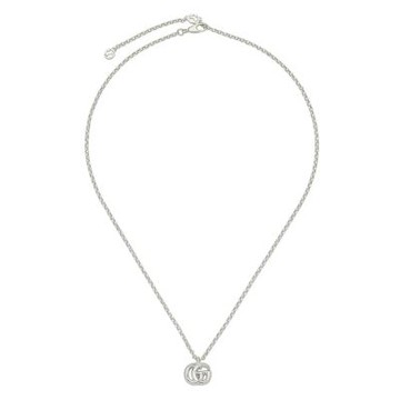 GUCCI 古馳 GG Marmont系列 項鍊 925銀