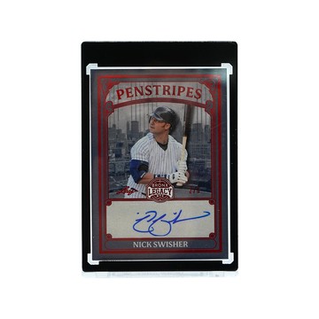 2025 LEAF BRONX LEGACY NICK SWISHER 2/6 簽名卡