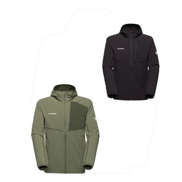 MAMMUT 男 Madris Light ML Hooded Jacket AF 薄刷毛連帽外套.夾克.風衣/ 1014-07170
