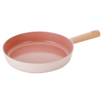 NEOFLAM FIKA系列 鑄造不沾平底鍋 不沾塗層 IH電磁爐 適用 粉色 1135g  28cm  1個