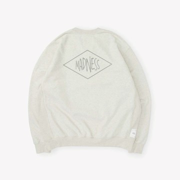 MADNESS SOLID CREW SWEAT. BOXY 余文樂同款