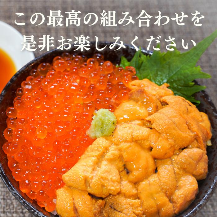 生うに いくら セット「うに丼75g×1、いくら70g×1」新鮮な天然生ウニとイクラを厳選！お取り寄せグルメ