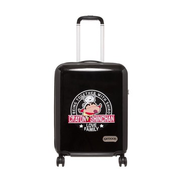 【OUTDOOR】Crayon Shinchan蠟筆小新20吋行李箱-黑色 /個 ODCS23R20BK