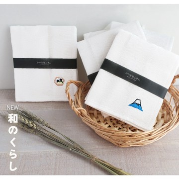 現貨 日本製 KAYA 家事布 原田織物 八重紗 蚊帳紗 刺繡 抹布 輕柔 快乾 透氣 吸水 擦拭巾 萬用布 日本進口