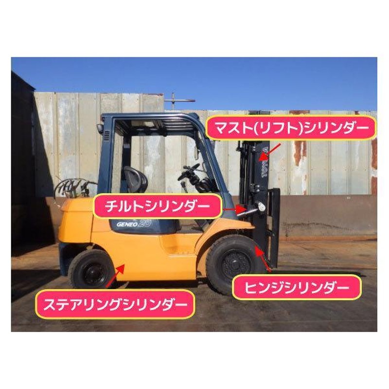 日本最大級 クボタ 公式販促 シールキット オフセットシリンダー 建機