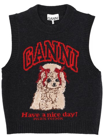 ganni wool jersey.