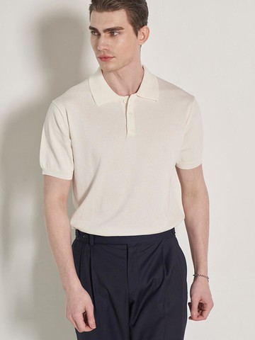 Washable Button Collar Knit Sweater (ALCKT010) []