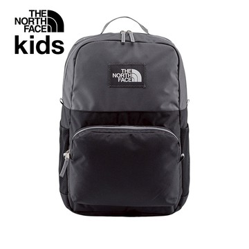 兒童灰黑拼接舒適背負大容量休閒後背包｜8EEWWUO