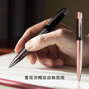 [台灣現貨] 金屬格紋 鋼珠筆 油性 簽約筆 金屬圓珠筆 鋼珠筆 簽名筆