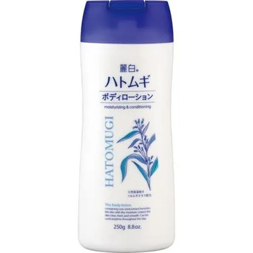 日本【 熊野油脂】 麗白 薏仁身體精華乳液250g