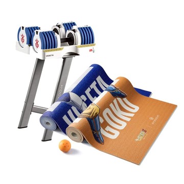 七龍珠Z 啞鈴組 25公斤(55磅)15段重量 可調式啞鈴組 達爾款 達爾款1組